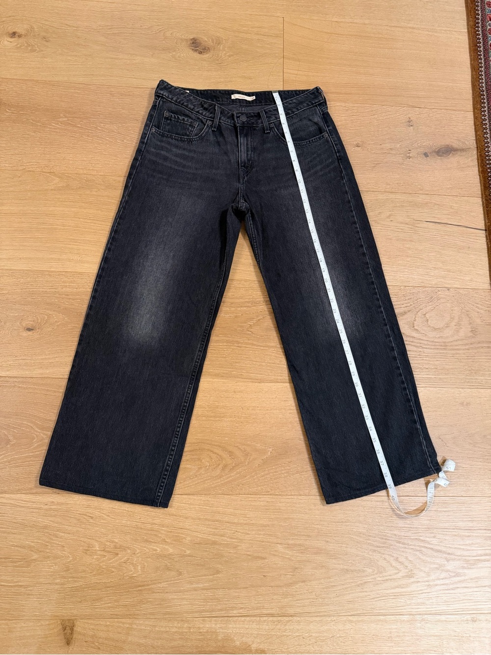 Levi's Low Loose Jeans - Black - Size 30 - Picture 2 of 5